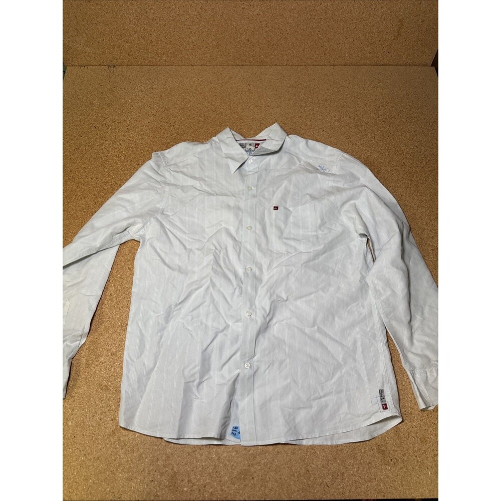 Vintage Men’s Quicksilver Button Up Long Sleeve Size XL Shirt